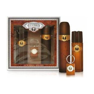 Cuba Gold EDT 100 ml + AS 100 ml + Key Chain vyrams