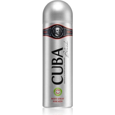 Cuba Black Deodorant VAPO 200 ml vyrams