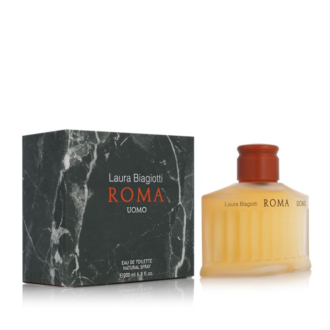 Laura Biagiotti Roma Uomo Eau De Toilette 200 ml kvepalai vyrams