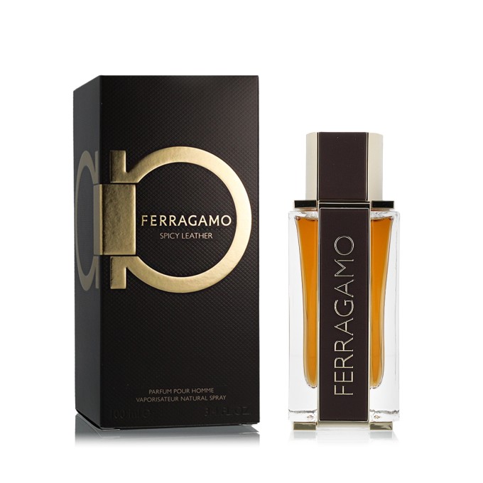 Ferragamo Ferragamo Spicy Leather Eau De Parfum 100 ml kvepalai vyrams
