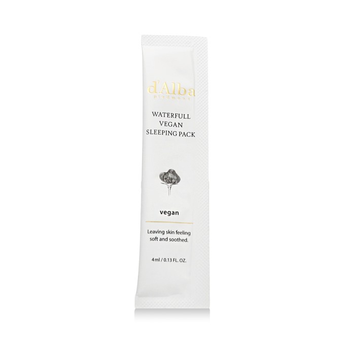 d'Alba Waterfull Vegan Sleeping Pack 12 x 4 ml