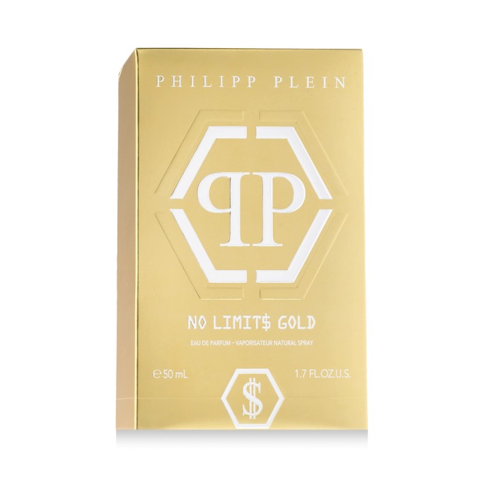 Philipp Plein No Limit$ Gold Eau De Parfum 50 ml kvepalai vyrams