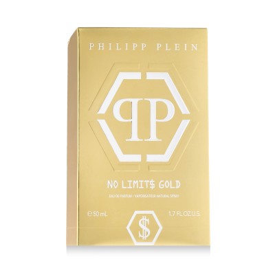 Philipp Plein No Limit$ Gold Eau De Parfum 50 ml kvepalai vyrams