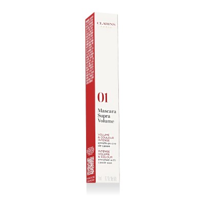 Clarins Supra Volume Mascara (01 Intense Black) 8 ml