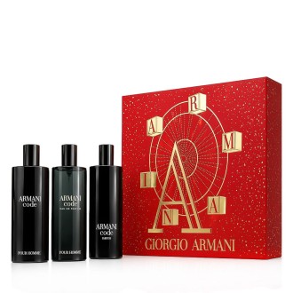 Giorgio Armani Code Homme Parfum 15 ml + EDP 15 ml + EDT 15 ml vyrams
