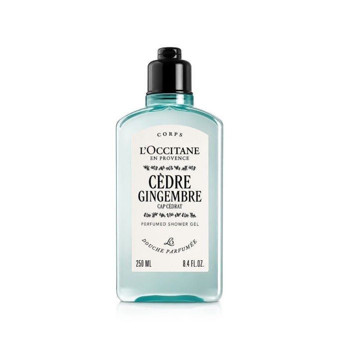 L'Occitane Cèdre Gingembre Perfumed Shower Gel 250 ml vyrams