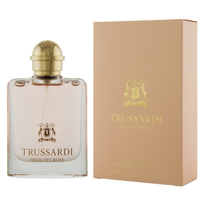 Trussardi Delicate Rose Eau De Toilette 50 ml kvepalai moterims