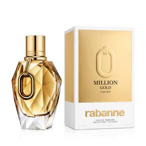 Rabanne Million Gold For Her Eau De Parfum Refillable 90 ml kvepalai moterims
