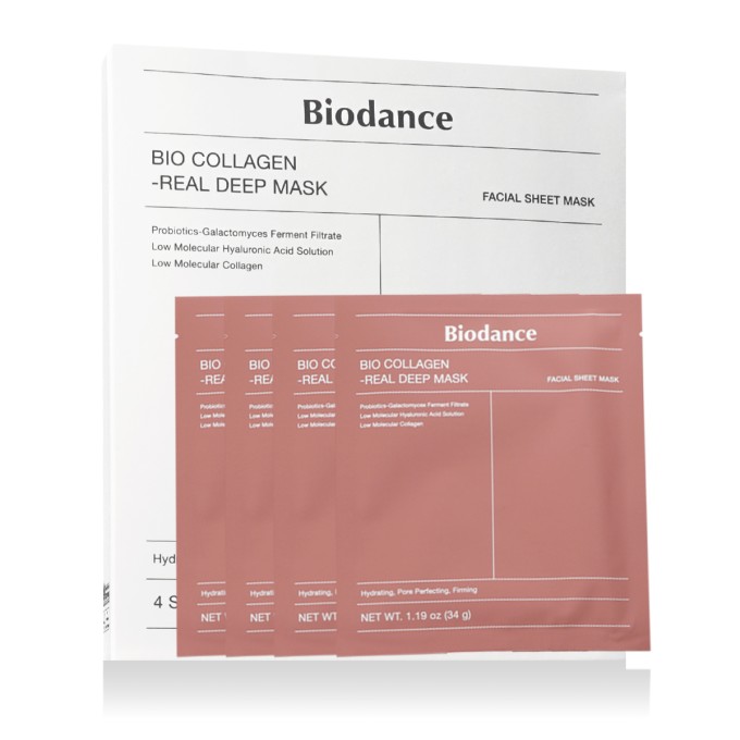 Biodance Bio Collagen Real Deep Mask 4 x 34 g