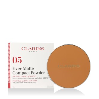 Clarins Ever Matte Compact Powder (05 Medium Deep) 10 g 2