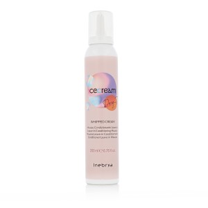 Inebrya Ice Cream Dry-T Whipped Cream Leave-in Conditioning Mousse 200 ml
