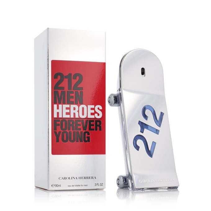 Carolina Herrera 212 Men Heroes Forever Young Eau De Toilette 90 ml kvepalai vyrams