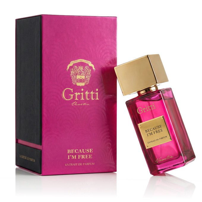 Gritti Because I'm Free Extrait de parfum 100 ml kvepalai unisex