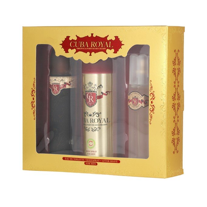 Cuba Royal EDT 100 ml + AS 100 ml + DEO VAPO 200 ml vyrams
