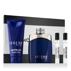 Montblanc Legend Blue EDP 100 ml + SG for Body & Hair 100 ml + EDP MINI 2 x 7,5 ml vyrams