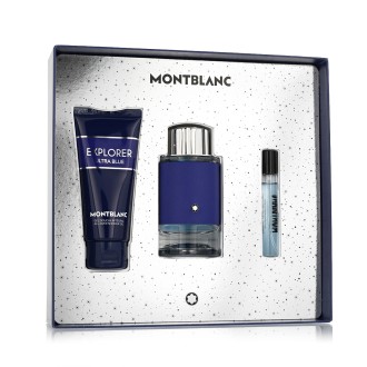 Montblanc Explorer Ultra Blue EDP 100 ml + EDP MINI 7,5 ml + SG for Body & Hair 100 ml (man)