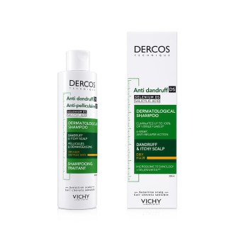 Vichy Dercos Technique Anti-Dandruff Dermatological Shampoo For Dry Hair 200 ml