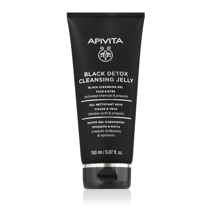 Apivita Black Detox Cleansing Jelly Gel 150 ml