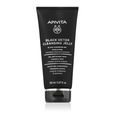 Apivita Black Detox Cleansing Jelly Gel 150 ml