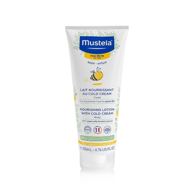 Mustela Bébé Nourishing Body Lotion With Cold Cream 200 ml