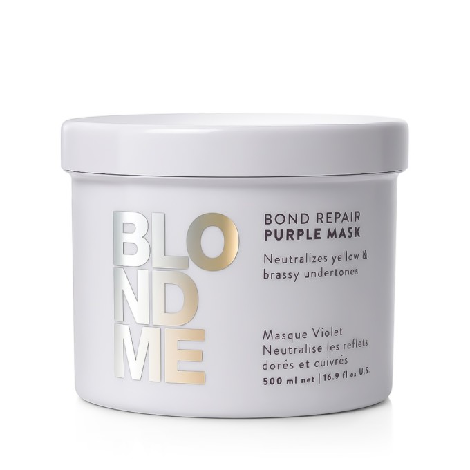 Schwarzkopf Professional Blondme Bond Repair Purple Mask 500 ml