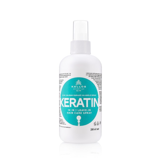 Kallos Keratin 14 In 1 Leave-In Hair Care Spray 200 ml