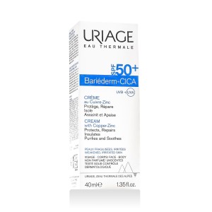 Uriage Bariéderm CICA-CREAM with Copper-Zinc SPF 50+ 40 ml