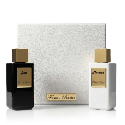 Franck Boclet Extrait de Parfum Just 100 ml + Extrait de Parfum Married 100 ml vyrams