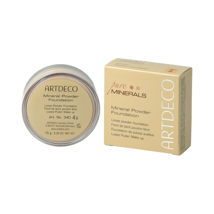 Artdeco Pure Minerals Mineral Powder Foundation (4 Light Beige) 15 g