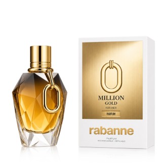 Rabanne Million Gold For Her Parfum Refillable 90 ml kvepalai moterims