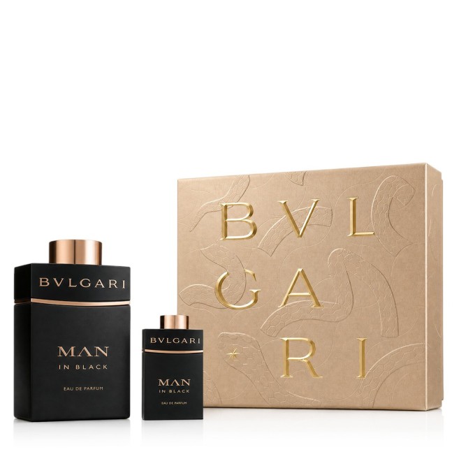 Bvlgari Man In Black EDP Refillable 100 ml + EDP 15 ml kvepalai vyrams