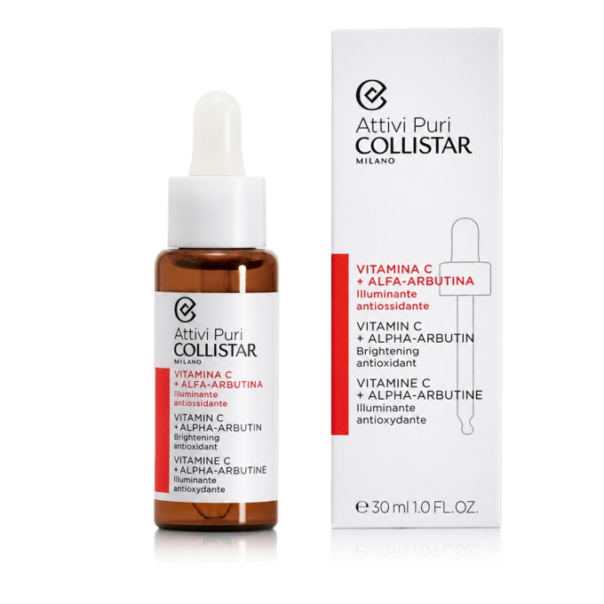 Collistar Attivi Puri Vitamin C + Alfa-Arbutin Brightening Antioxidant Serum 30 ml