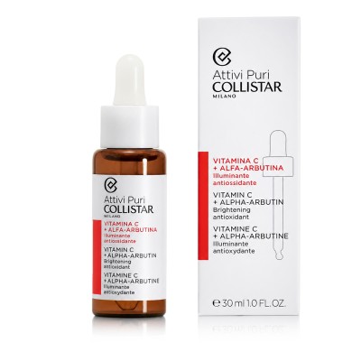 Collistar Attivi Puri Vitamin C + Alfa-Arbutin Brightening Antioxidant Serum 30 ml