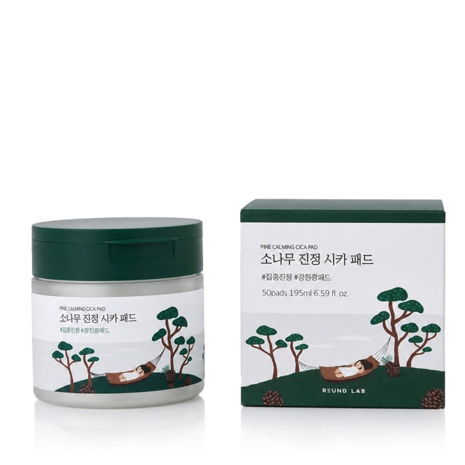 Round Lab Pine Calming Cica Pad 195 ml