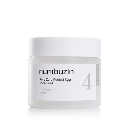 Numbuzin No.4 Pore Zero Peeled Egg Toner Pad 190 ml