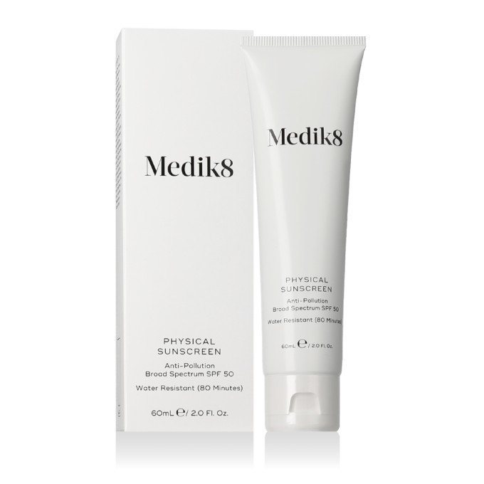 Medik8 PHYSICAL SUNSCREEN Anti-Pollution Broad Spectrum SPF 50 60 ml