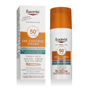 Eucerin Sun Protection Oil Control Tinted Sun Gel-Cream SPF 50+ (Light) 50 ml