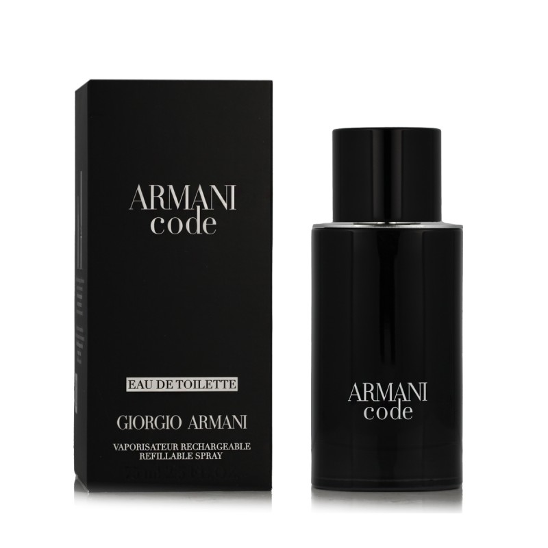 Giorgio Armani Code Homme Eau De Toilette Refillable 75 ml kvepalai vyrams