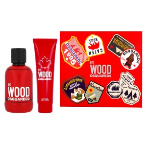 Dsquared2 Red Wood EDT 100 ml + BL 150 ml moterims