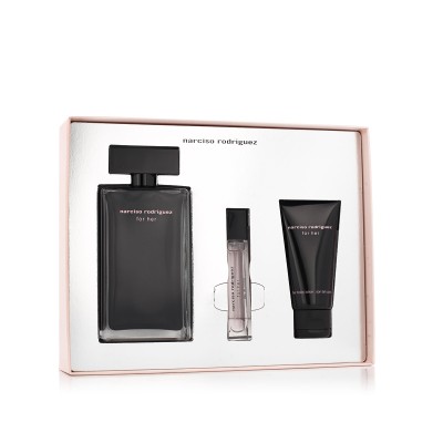 Narciso Rodriguez For Her EDT 100 ml + EDT MINI 10 ml + BL 50 ml moterims
