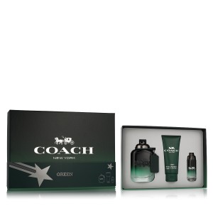 Coach Green EDT 100 ml + EDT MINI 15 ml + SG for Body & Hair 100 ml vyrams