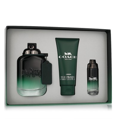 Coach Green EDT 100 ml + EDT MINI 15 ml + SG for Body & Hair 100 ml vyrams