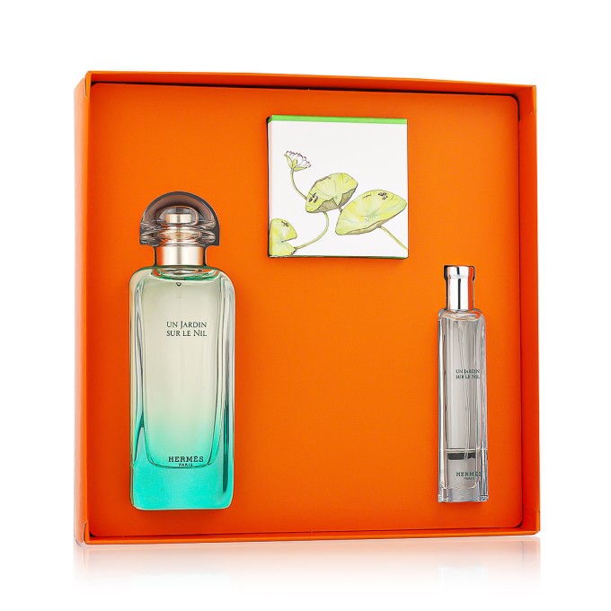 Hermès Un Jardin Sur le Nil EDT 100 ml + EDT 15 ml + Soap 50 g unisex