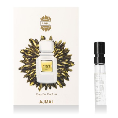 Ajmal Amber Musc Eau De Parfum - sample 1.5 ml (unisex)