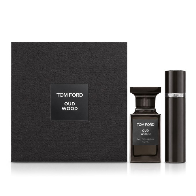 Tom Ford Oud Wood EDP 50 ml + Pocket Spray Refillable unisex
