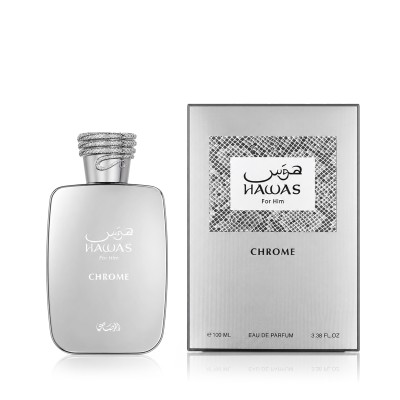 Rasasi Hawas For Him Chrome Eau De Parfum 100 ml kvepalai vyrams