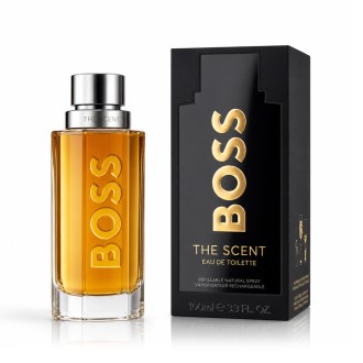 Boss Boss The Scent For Him Eau De Toilette Refillable 100 ml kvepalai vyrams