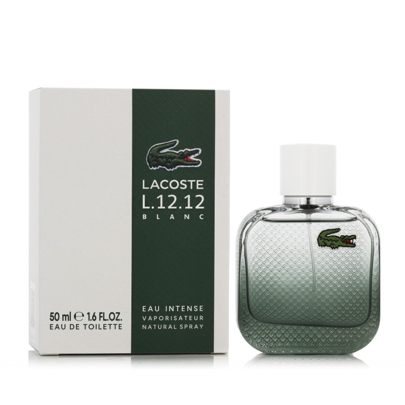 Lacoste L.12.12 Blanc Eau Intense Eau De Toilette 50 ml kvepalai vyrams