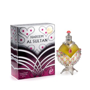 Khadlaj Hareem Al Sultan Silver Perfumed Oil 35 ml kvepalai unisex