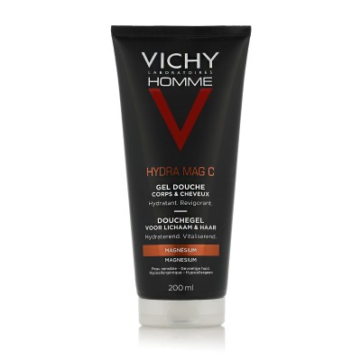 Vichy Homme Hydra Mag C Shower Gel Body & Hair 200 ml